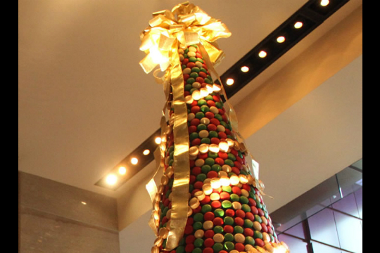 El árbol de navidad más dulce del mundo
