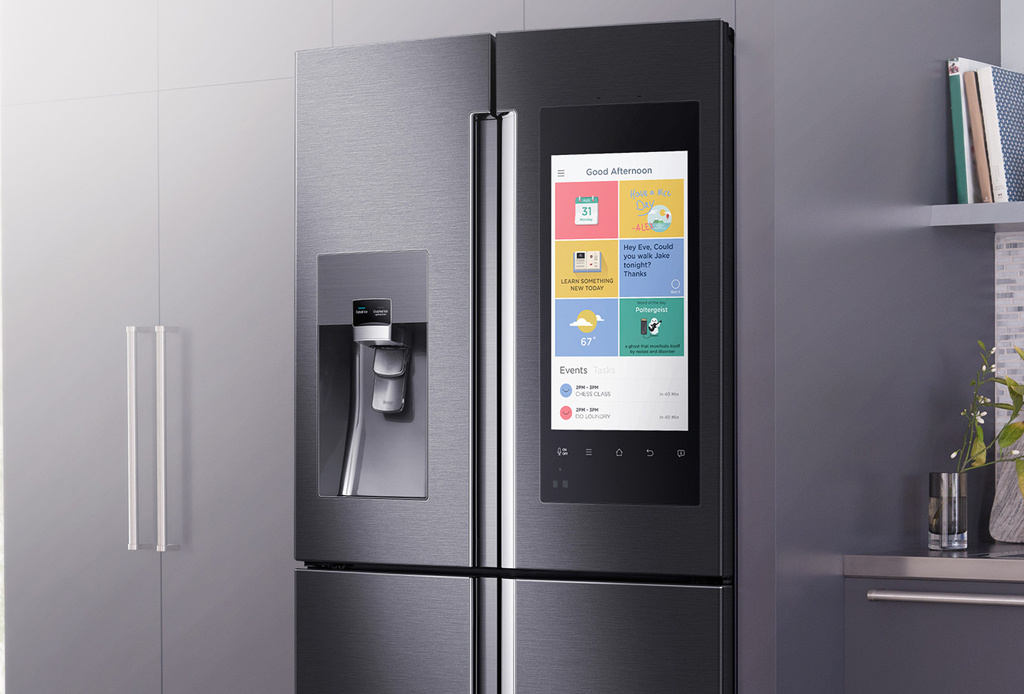 Samsung presenta el refrigerador más inteligente hasta hoy