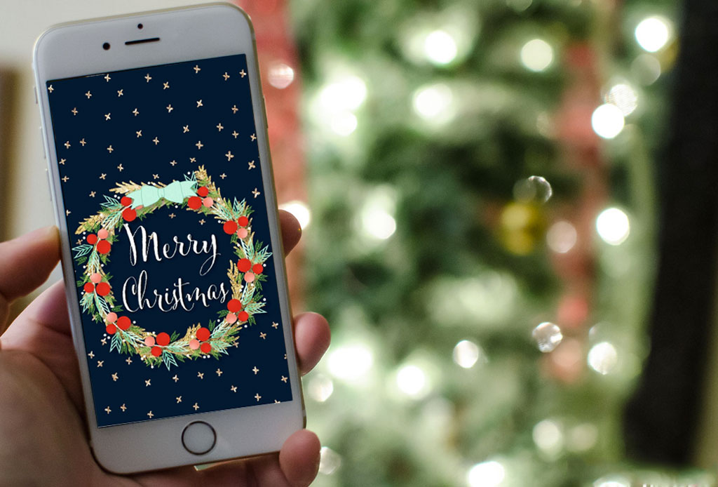 Los mejores fondos de pantalla navideños para tu celular
