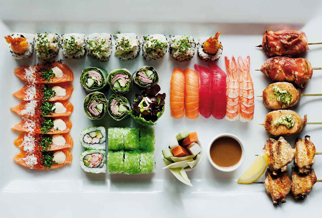 Reglas básicas para comer sushi