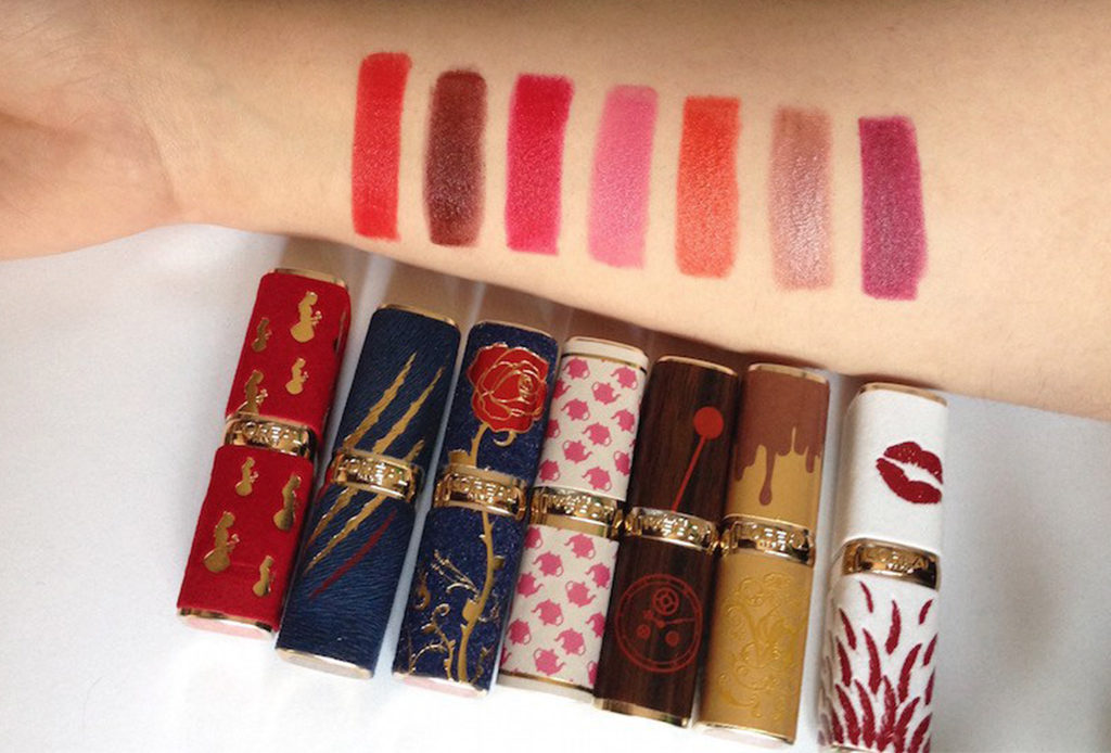 L'Oréal presenta una colección de makeup inspirada en "La Bella y la Bestia" - tonos-1024x694