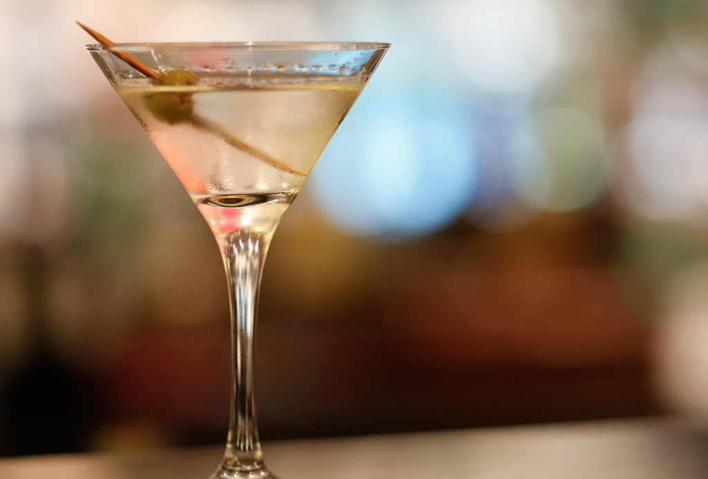 Un martini en versión ¡gelatina!