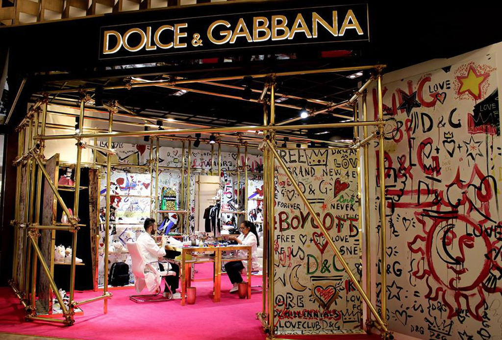 Personaliza tus tenis Dolce & Gabbana