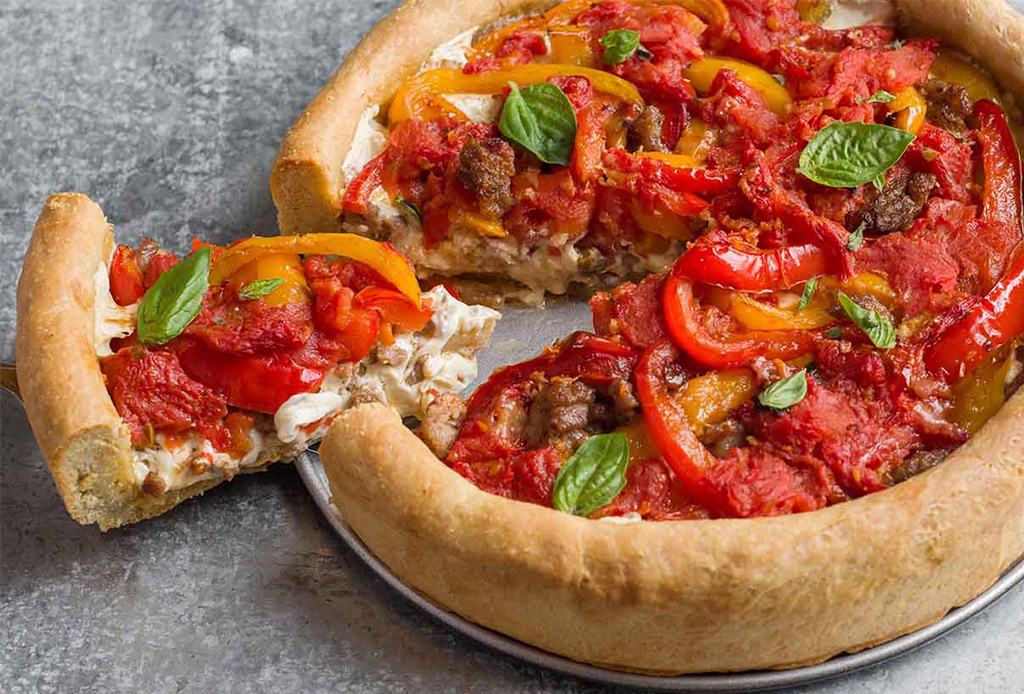 5 lugares para comer Deep Dish Pizza en Chicago que DEBES visitar