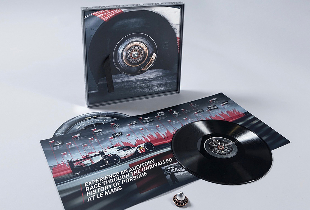 Los 24 Minutos de Le Mans: un disco hecho con los neumáticos del 919 Hybrid