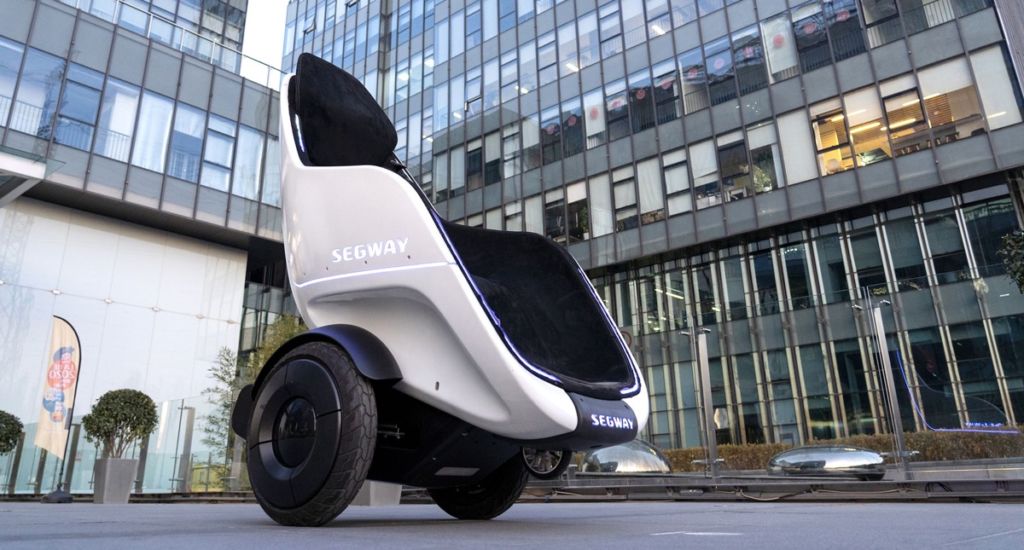 La S-Pod de Segway espera convertirse en el vehículo del futuro