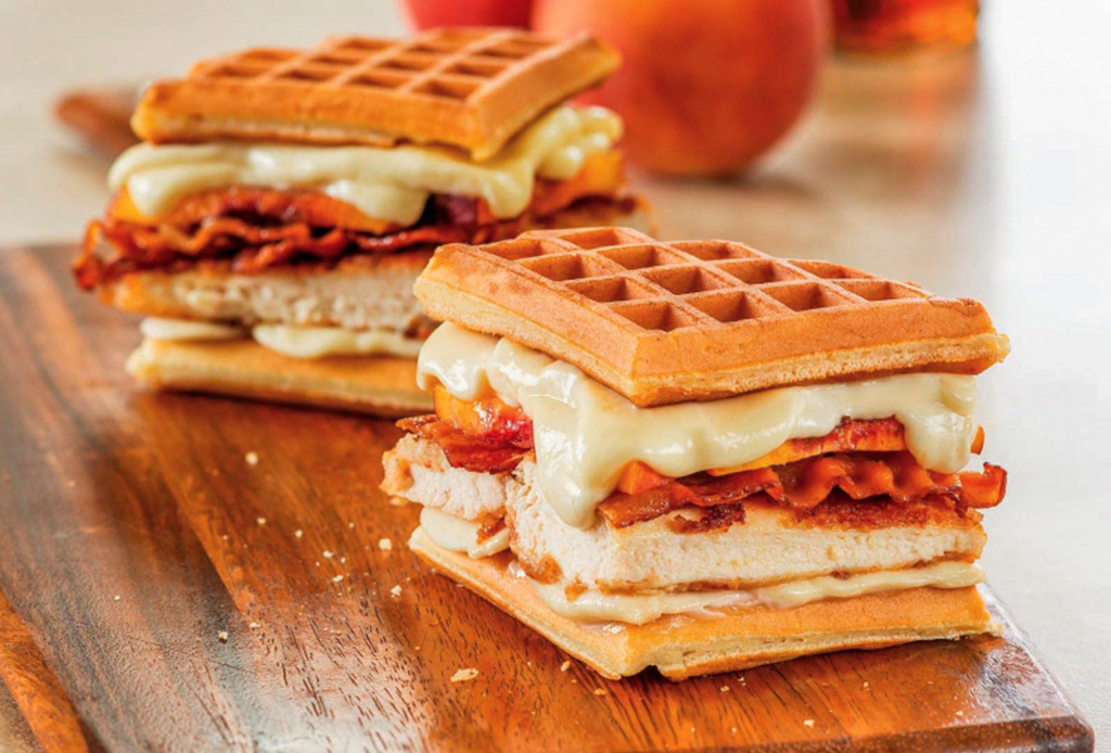 3 recetas de sándwiches de waffles que amarás y son deliciosos