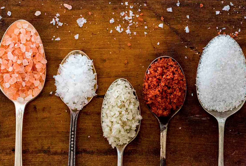 ¿Qué tipos de sal debes usar para cada ocasión?