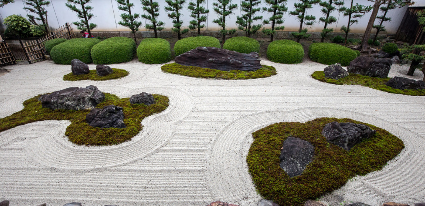 Fondo El Jardín Zen De Hgtv Gardens Ofrece A Los Espectadores Una