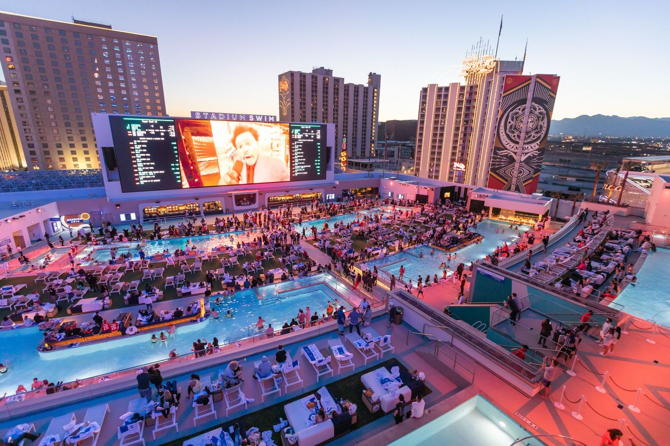 Pool Parties legendarias en Las Vegas