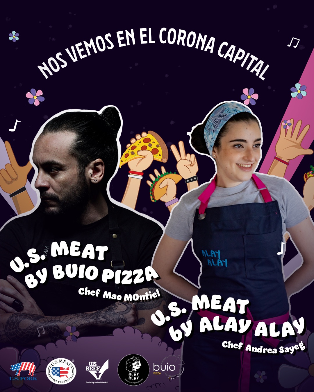 Te contamos todo sobre las propuestas gastronómicas que estarán en el Corona Capital