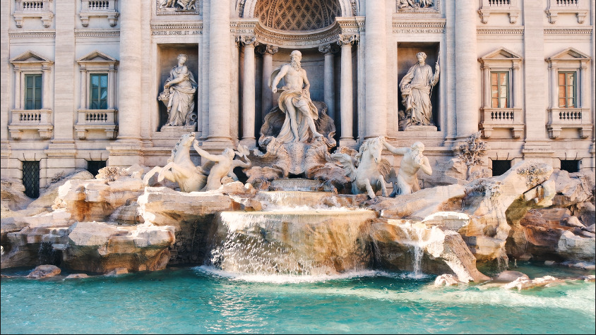La razón por la que siempre hay agua en las fuentes de Roma