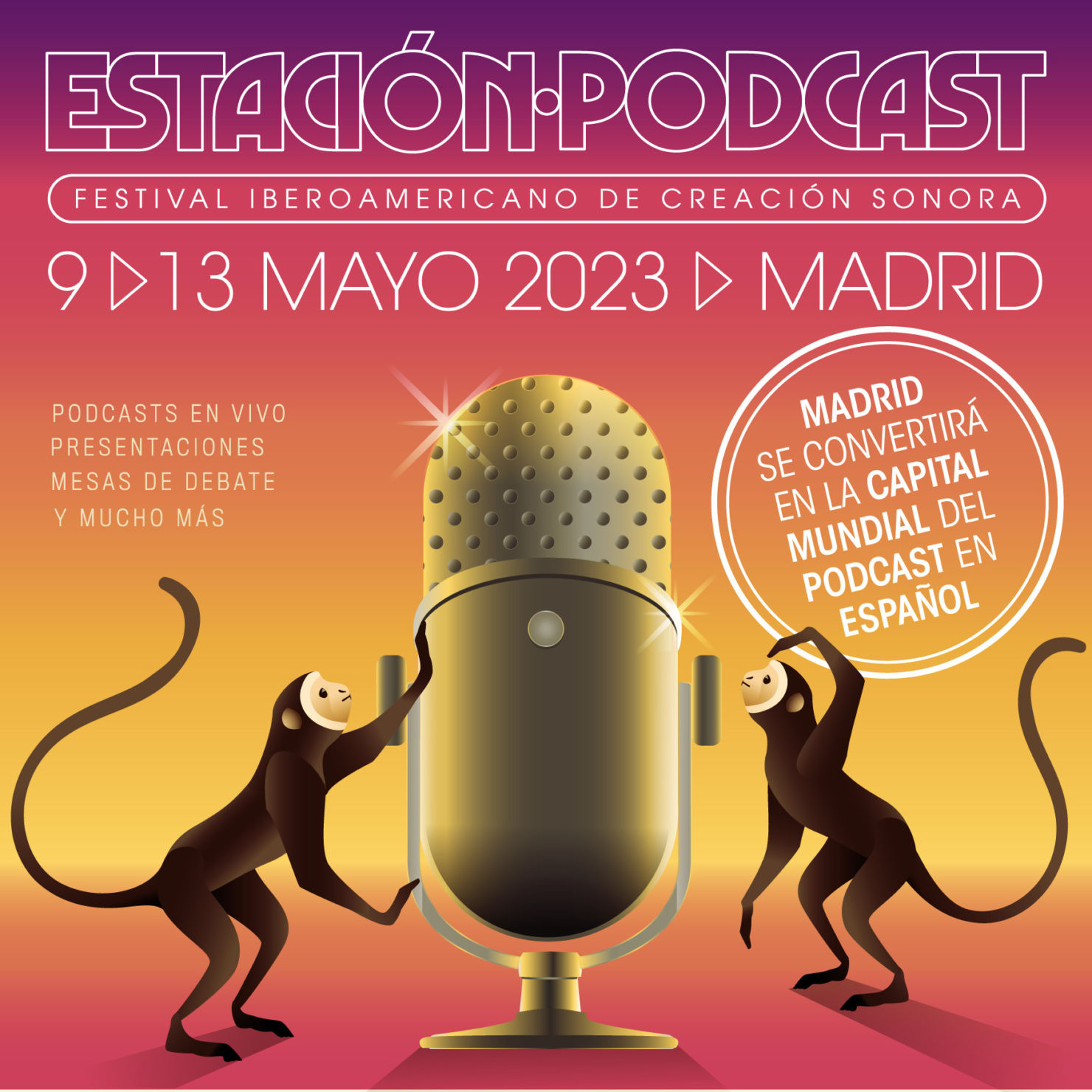 México es el invitado de honor en el festival Estación Podcast en Madrid