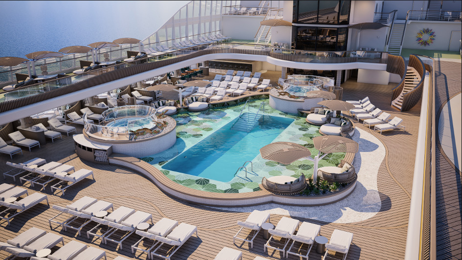 Así es por dentro “Vista”, barco de lujo de Oceania Cruises que hará escala en México
