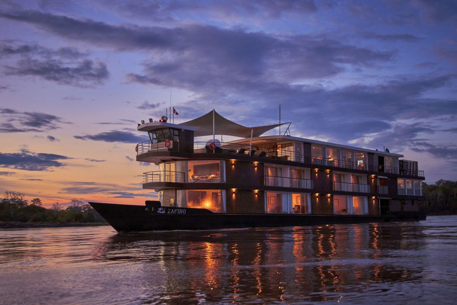 Nature + wellness: éste es el único crucero de lujo que recorre el Amazonas de Perú