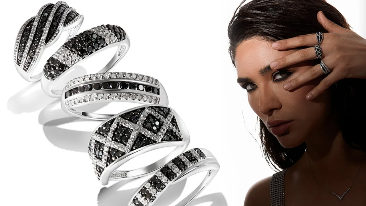 Llega una enigmática colección de joyas con diamantes negros en México