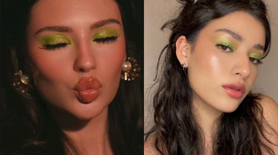 Matcha Makeup: la forma correcta de llevar sombras color verde