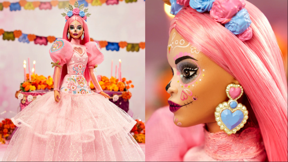 Barbie Día de Muertos 2023: Tres diseños y colaboración con Pink Magnolia ¿dónde comprarlas? - captura-de-pantalla-2023-09-21-203110