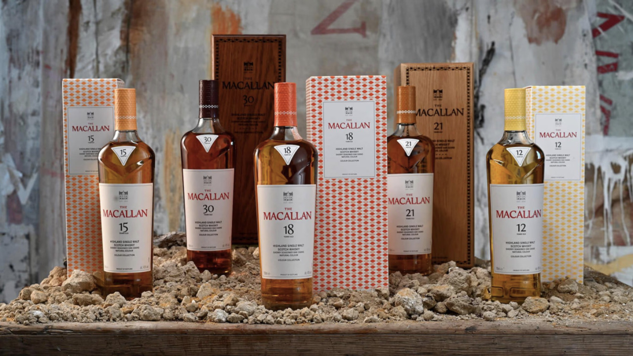 Conoce todo sobre el lanzamiento de The Macallan Colour Collection